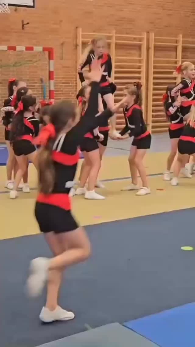Stunt-Training in der Halle